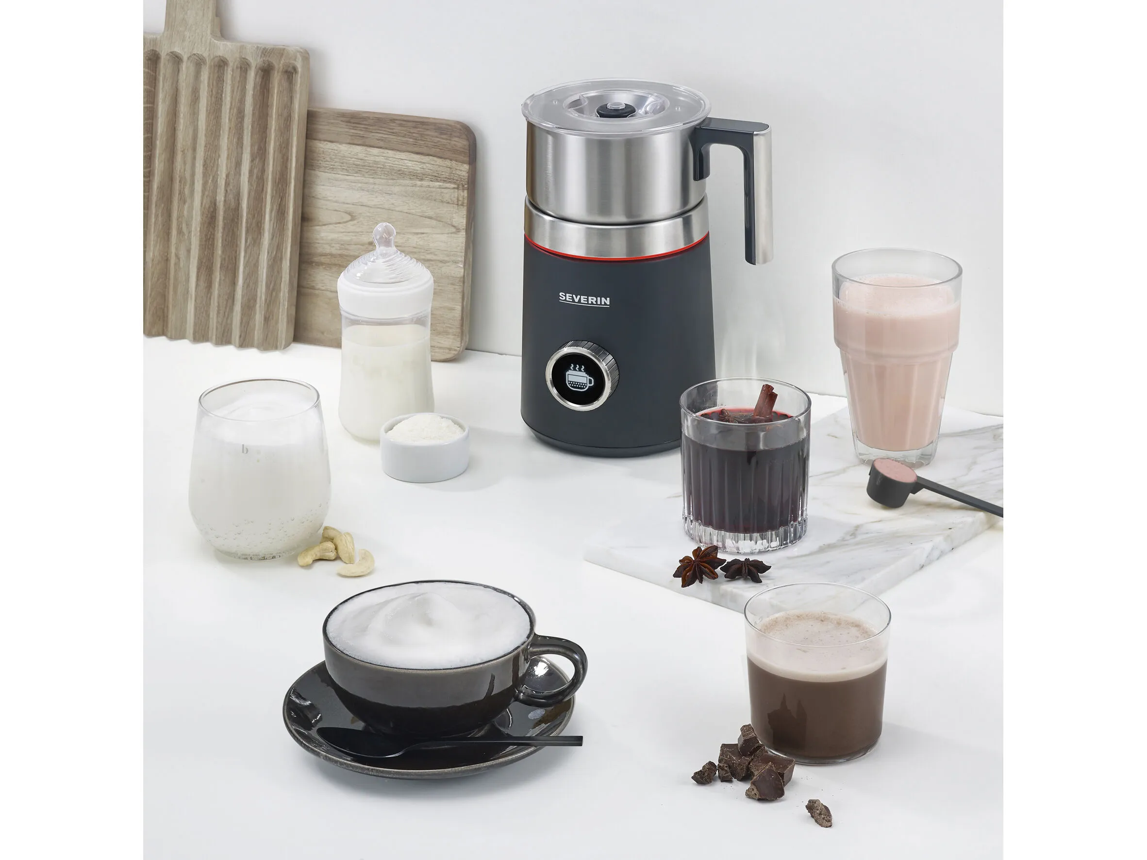 SEVERIN Spuma 700 Plus Mælkeskummer 500 Watt 13 SEVERIN Spuma 700 Plus Mælkeskummer 500 Watt - Billede 11