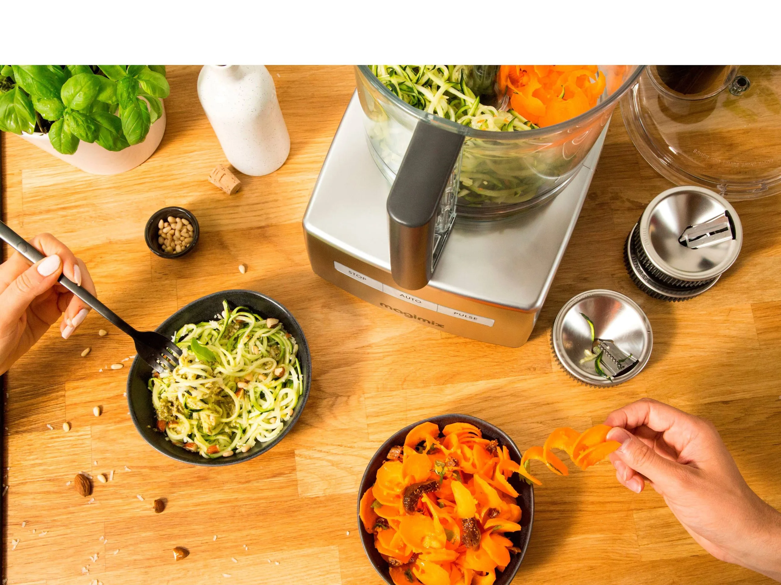 Magimix Spiral Expert Spiralizer Til Foodprocessor 4 Magimix Spiral Expert Spiralizer Til Foodprocessor - Billede 2