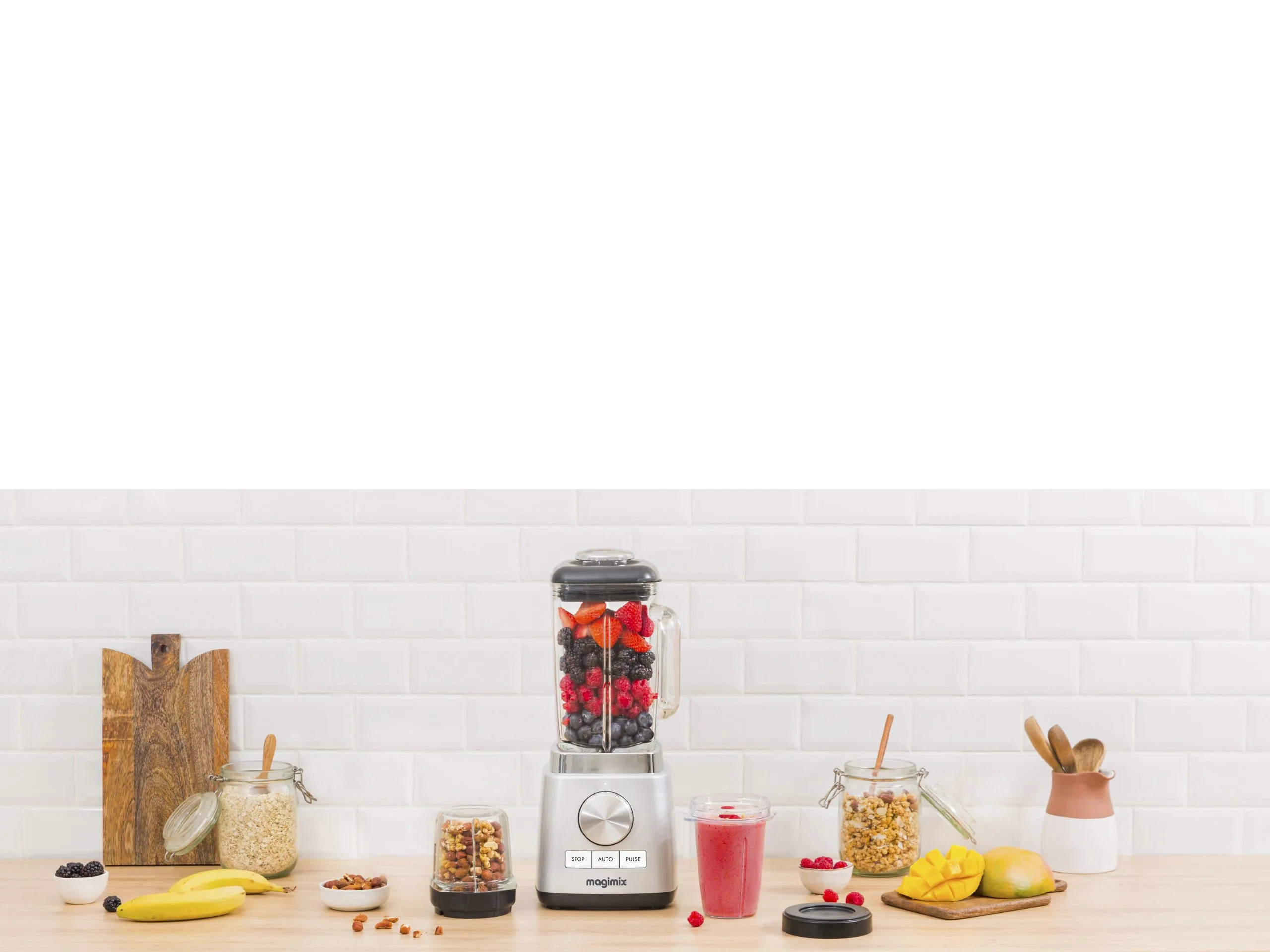 Magimix Minihakker-sæt Til Blender 3 Dele 10 Magimix Minihakker-sæt Til Blender 3 Dele - Billede 8