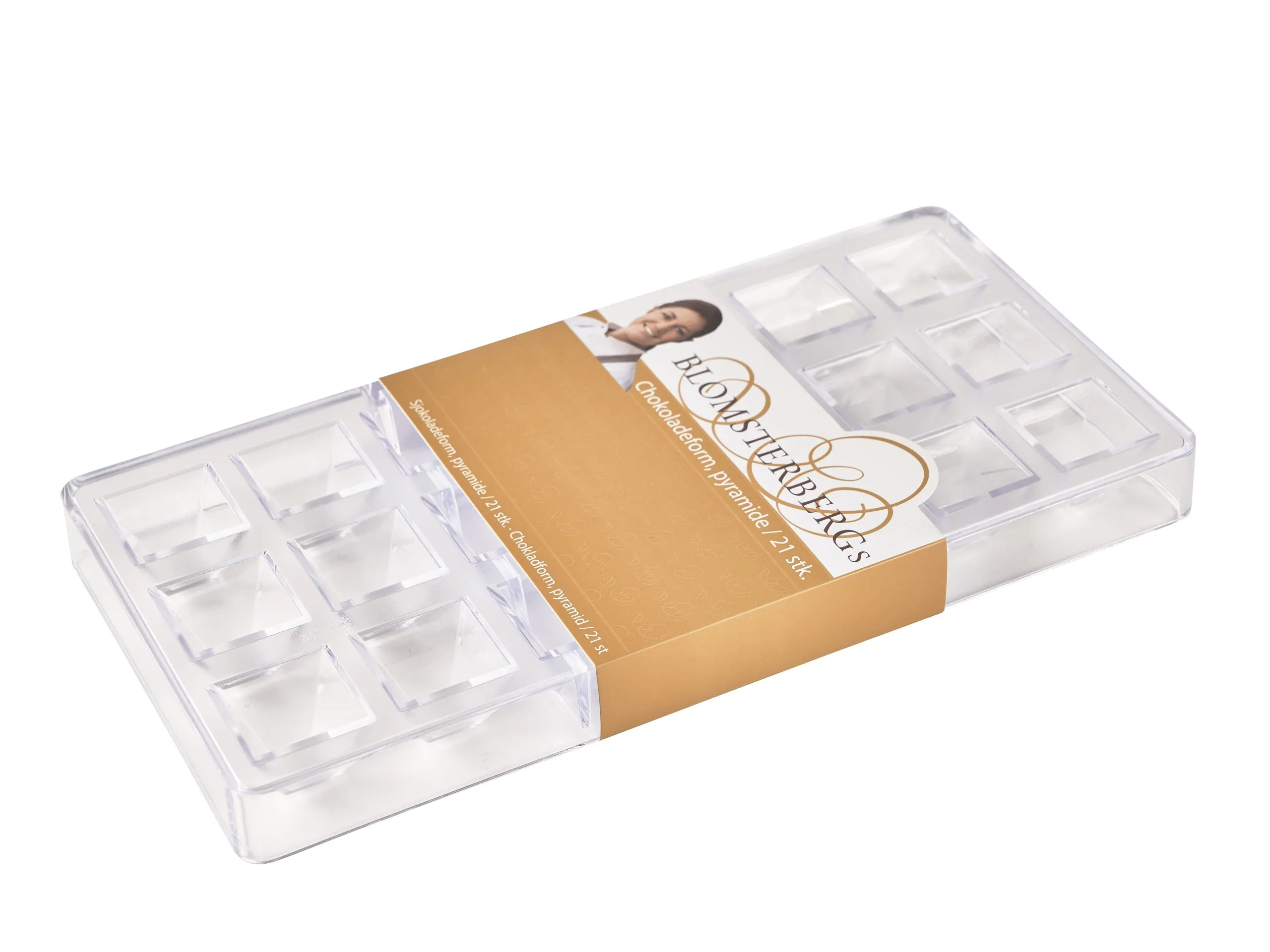 Blomsterbergs Pyramide Chokoladeform 4 Blomsterbergs Pyramide Chokoladeform - Billede 2