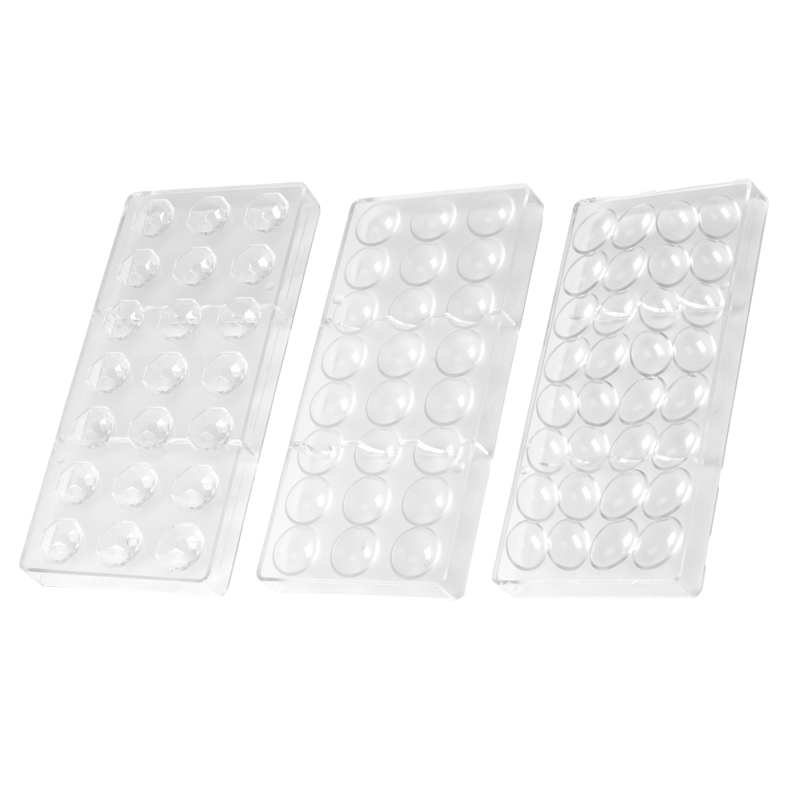 Patisse Chokoladeformsæt Diam/rund/æg 3 Stk. 3 Patisse Chokoladeformsæt Diam/rund/æg 3 Stk.