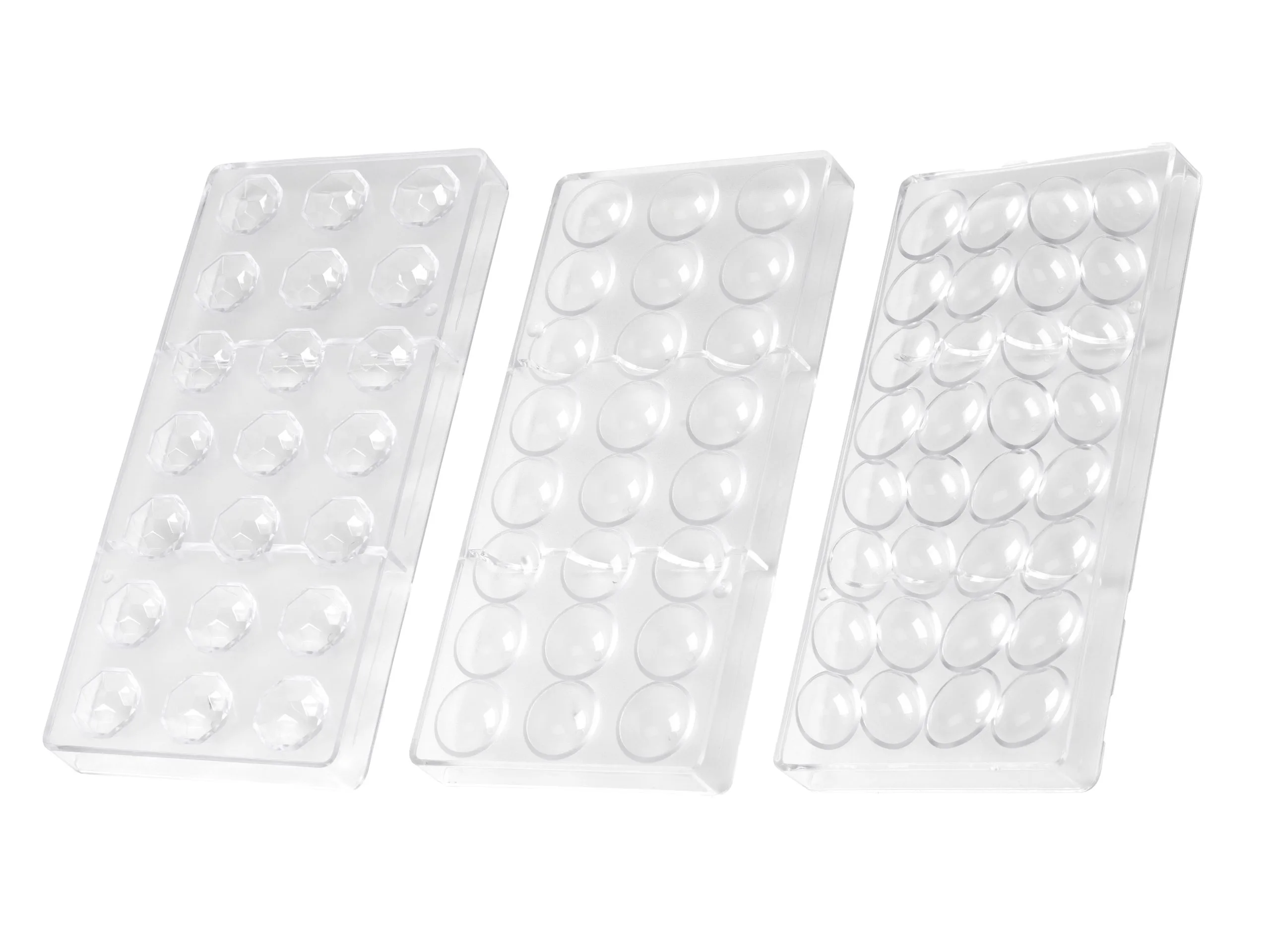 Patisse Chokoladeformsæt Diam/rund/æg 3 Stk. 4 Patisse Chokoladeformsæt Diam/rund/æg 3 Stk. - Billede 2