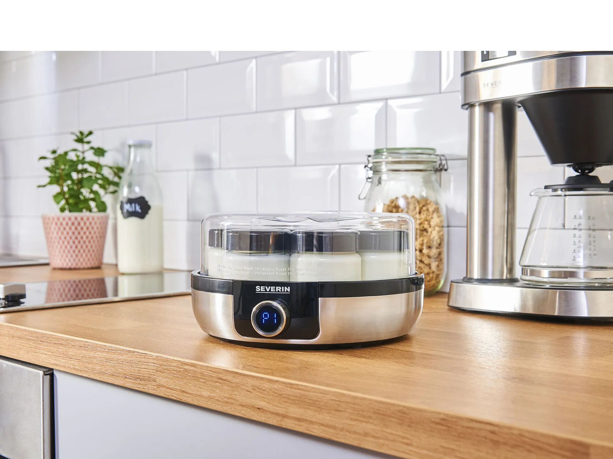 SEVERIN Digital Yoghurtmaskine 8 SEVERIN Digital Yoghurtmaskine - Billede 6