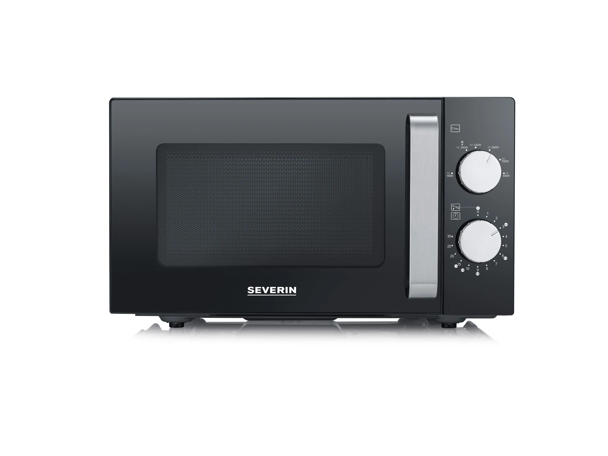 SEVERIN Mikroovn M. Keramisk Plade 800 Watt 4 SEVERIN Mikroovn M. Keramisk Plade 800 Watt - Billede 2