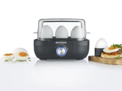 SEVERIN Æggekoger 1-6 æg M. Timer 420 Watt -Køkkenmaskiner Butik 24469 2 high scaled