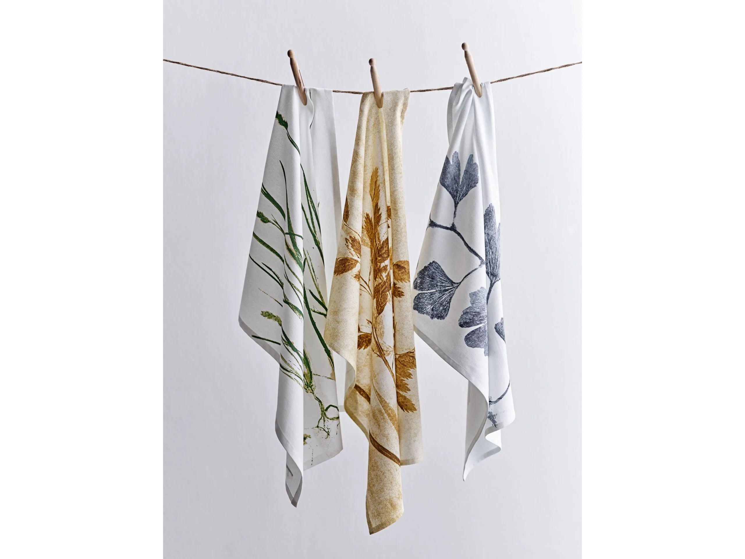 Södahl Organic Ginkgo Viskestykke 4 Södahl Organic Ginkgo Viskestykke - Billede 2