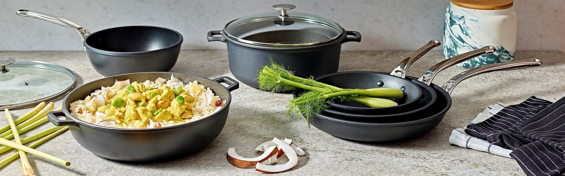 Forside -Køkkenmaskiner Butik Antihaft Kochgeschirr 140204